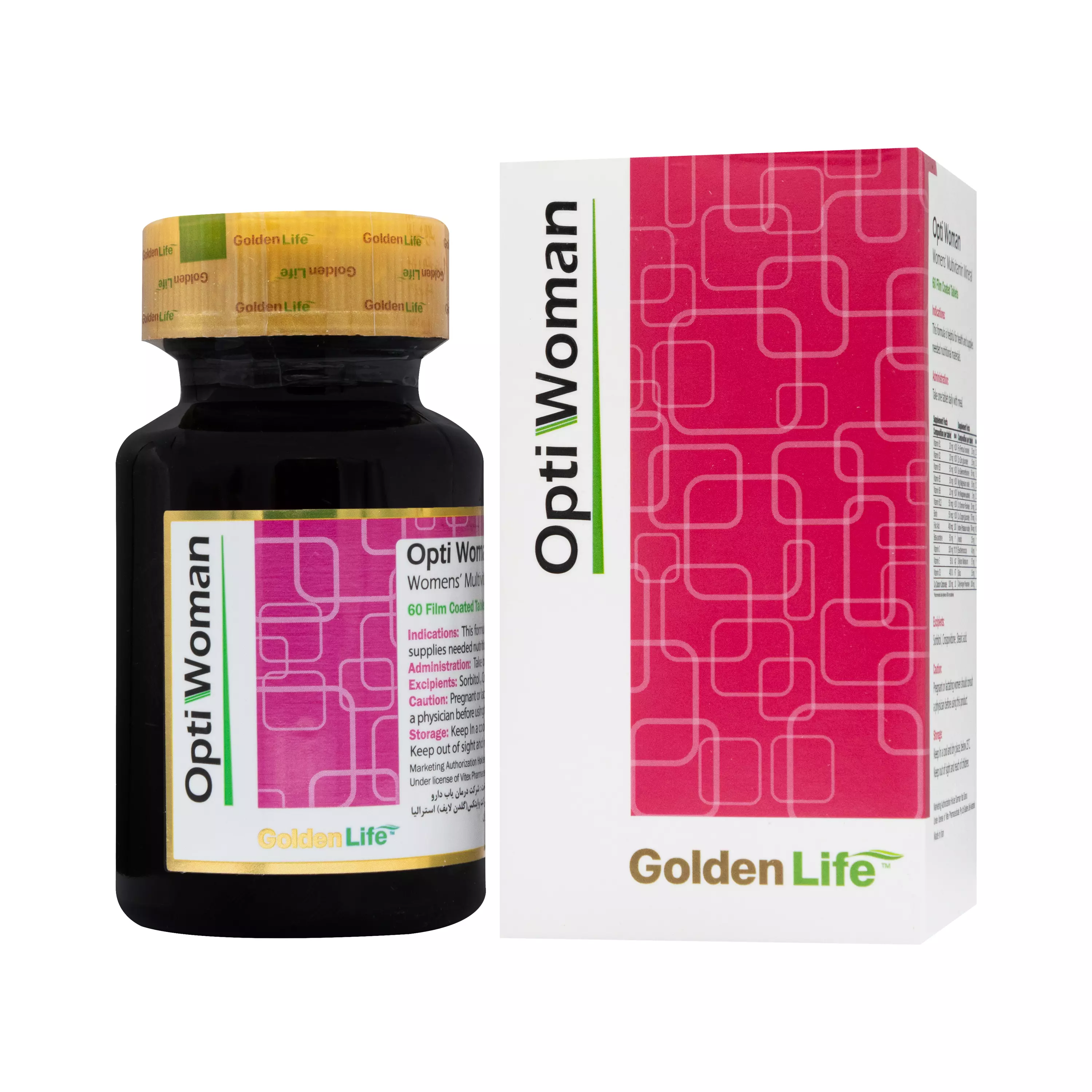 قرص اپتی وومن 60 عددی گلدن لایف